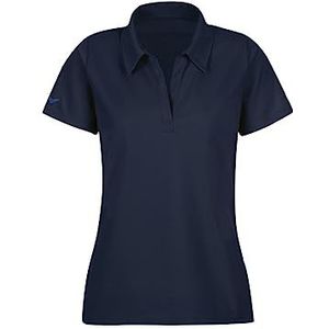Trigema Poloshirt voor dames zonder knoopsluiting, Navy Blauw