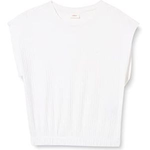s.Oliver T-shirts met korte mouwen T-shirts met korte mouwen voor meisjes, Wit 0100