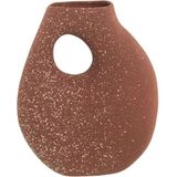 Alexandra House Living Keramische terracotta vaas 13 x 23 x 28 cm