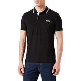 BOSS Paddy Pro Polo voor heren, zwart.