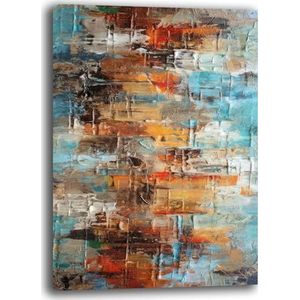 Moderne foto voor woonkamer, abstract, industrieel, modern, XXL, grote kunstdruk op canvas, wanddecoratie, slaapkamerdecoratie, keuken, 30 x 40 cm, 9