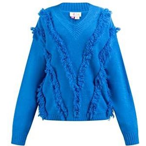 IZIA Gebreide trui voor dames (1 stuk), Blauw