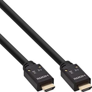 InLine 17515b 15m HDMI type A (standaard) HDMI type A (standaard) zwart HDMI-kabel - HDMI-kabel (15m, HDMI type A (standaard), HDMI type A (standaard), Audio Return Channel (Arc), zwart