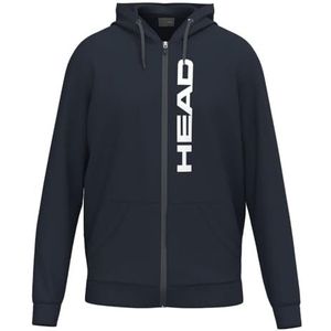 HEAD Head Club Original Hoodie Fz Men T-shirt (1 stuk), Navy Blauw, S
