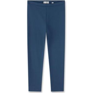 Sanetta Legging bleu pour fille | Legging élastique en coton bio de haute qualité pour fille | Legging avec taille élastique | Vêtements pour enfants, bleu, 74