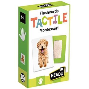 Headu - Montessori Touch Flashcards - educatief spel voor kinderen van 1 tot 4 jaar
