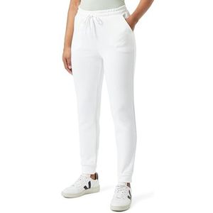 Koton Pantalon de survêtement pour femme avec cordon de serrage et poche taille moyenne, Ecru (010), XL