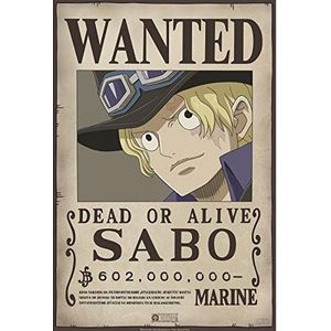 ABYstyle - One Piece - Poster - Wanted Sabo (52 x 35)