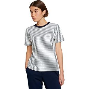 Tom Tailor Denim t-shirt dames, 29957 blauw witte strepen
