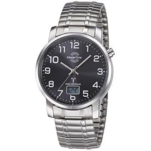 Master Time MTGA-10308-22M Herenhorloge, analoog, digitaal, kwarts, met roestvrijstalen armband, armband, armband