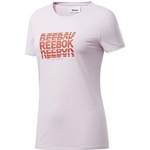 Reebok TS AC Graphic Tee T-shirt voor dames, pixpnk