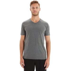 Trendyol Chemise pour homme, Anthracite, S