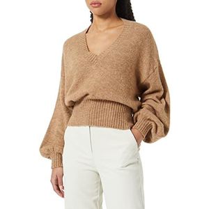 Sisley Damestrui met V-hals L/S 109 rm400 A (1 stuk), Beige 7k3