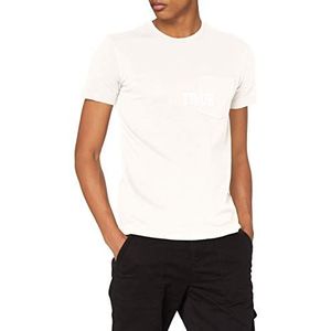 True Religion SS T-shirt Pocket heren, Wit.