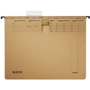 Leitz ALPHA/1914-00-00 Hangmap, A4, 250 g/m², naturel bruin