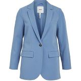 Object Objsigrid L/S Blazer Noos Dames, gestreept (Marina)