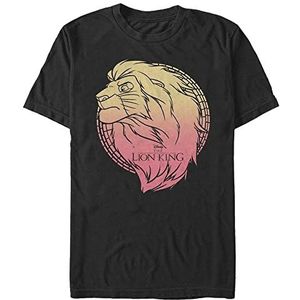 Disney Lion King Jewel of The Savannah Organic, T-shirt met korte mouwen, zwart, XXL, SCHWARZ