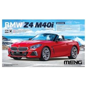 1:24 MENG CS005 BMW Z4 M40i Car Plastic Modelbouwpakket