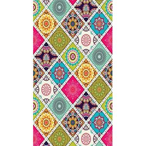 Mani Textile - Kleurrijk tapijt, koude afmetingen: 50 x 120 cm