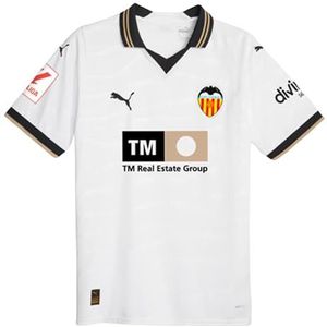 PUMA VCF Home Jersey Replica Jr shirt 1e wedstrijd Valencia CF, uniseks kinderen, wit
