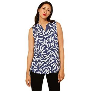 Street One dames lange blouse, Aw Lake Blauw