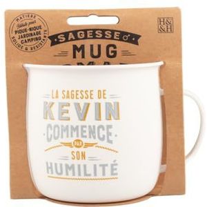 MUG NOMADE - Gepersonaliseerde Kevin thee- en koffiemok - cadeau voor dames en heren