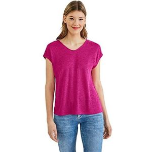 Street One A319212 zomer T-shirt voor dames, Oasis Pink