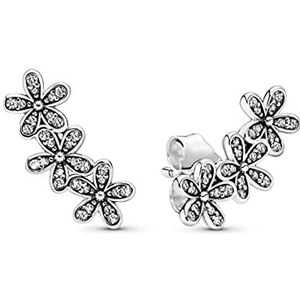 pandora Pendientes Pandora 290744CZ Mujer Ramo Margaritas ontlastend, kubische zirkonia, zirkonia, Cubic Zirkonia, Zirkonia