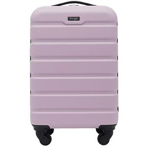 Wrangler Harde bagage met zwenkwielen, lila, Carry-On 20-Inch, Harde bagage met zwenkwielen, Lila., Harde bagage met zwenkwielen