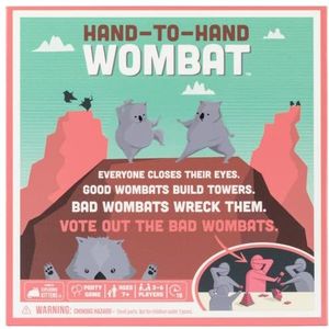 Exploding Kittens Hand-to-Hand Wombat - Kaartspellen voor volwassenen tieners en kinderen - Fun Party Games