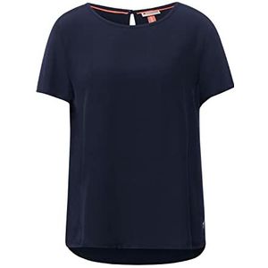Street One A343260 blouse, donkerblauw, vintage, 44 dames, donkerblauw, vintage, 44, donkerblauw vintage