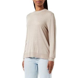 Gerry Weber 44705 Sweatshirt voor dames, Kleur: licht taupe gemengd