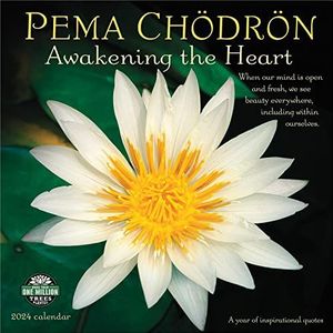 Pema Chödrön 2024 Wandkalender: het hart ontwaken - een jaar inspirerende citaten
