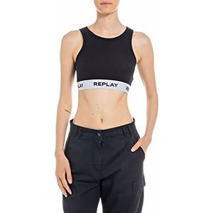 REPLAY Tanktop dames, 098 zwart, XS, 098, zwart