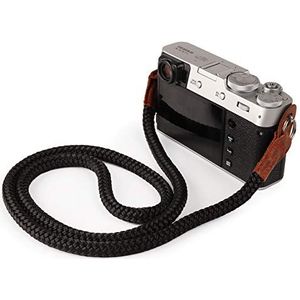 MegaGear DSLR-camera katoenen polsband, zwart.