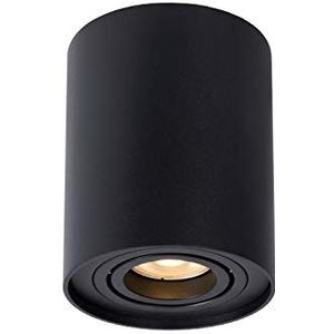 Lucide TUBE - Plafondspot - Ø 9,6 cm - 1 x GU10 - zwart