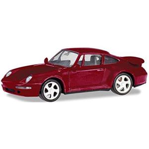 Porsche 911 Turbo (993), miniatuurauto/vrachtwagen van metaal, zandbakvorm, voor ambachtelijke collectie en als cadeau