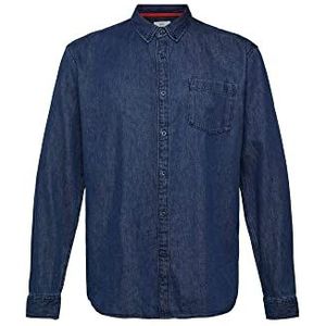 edc by Esprit Herenhemd, 901/Blue Dark Wash