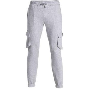 Joma Pantalon long pour homme Confort Cargo, Gris, mélange, M