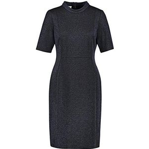 Gerry Weber dames jurk, meerkleurig (zwart/blauw met patroon 1080)