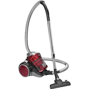 Bomann BS 9027 CB Krachtige slee, zonder zak, Eco-Cyclon-700 W, rood/grijs, 700 W, antraciet/rood