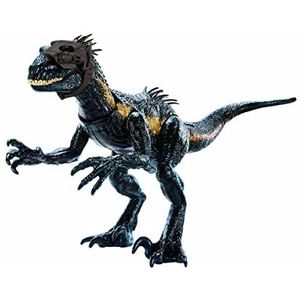 Jurassic World Toys HKY11 Jurassic World Track'n Attack Indoraptor Dinosaurus Classic Universum, meerkleurig