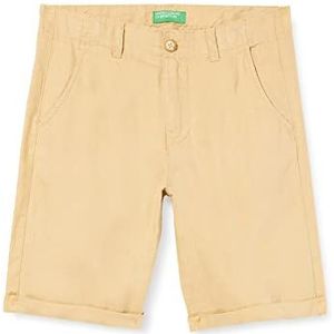 United Colors of Benetton (Z6ERJ) Shorts voor kinderen en jongens, Beige 22
