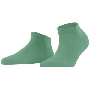 FALKE Family W SN Paire de chaussettes de sport en coton durable pour femme Courte Couleur unie Turquoise (Oceangreen 7506) Nouveau - Respectueux de l'environnement, 35-38, Turquoise Oceangreen 7506