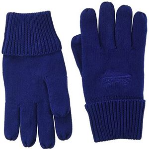 Superdry Klassieke handschoenen met vintage logo voor heren, lichtgrijs, S, Lichtblauwe grit