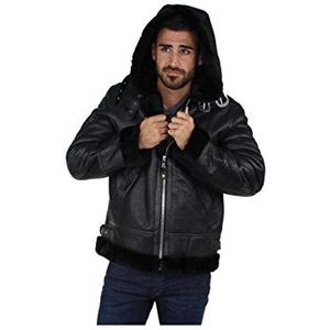 Schott NYC Lc1259h Leren jas voor heren, zwart.