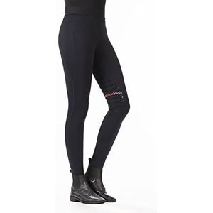 HKM Sports Leggings voor kinderen, uniseks, zwart, 140, zwart.