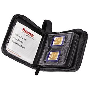 Hama Memory Card Wallet 12Xsd Zwart