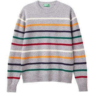 United Colors of Benetton Shirt G/C M/L 103mk107u sweatshirt heren, grijs.