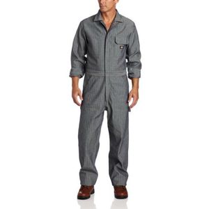 Cotton Coverall, Fisher Stripe